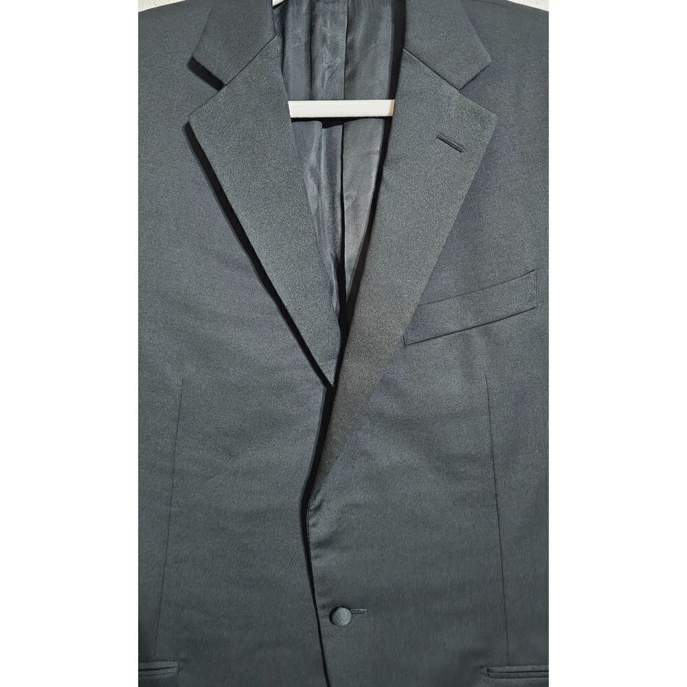 Ermenegildo Zegna MR. SID All Season Twill black wool blazer size EU54R US44R - Picture 2 of 9